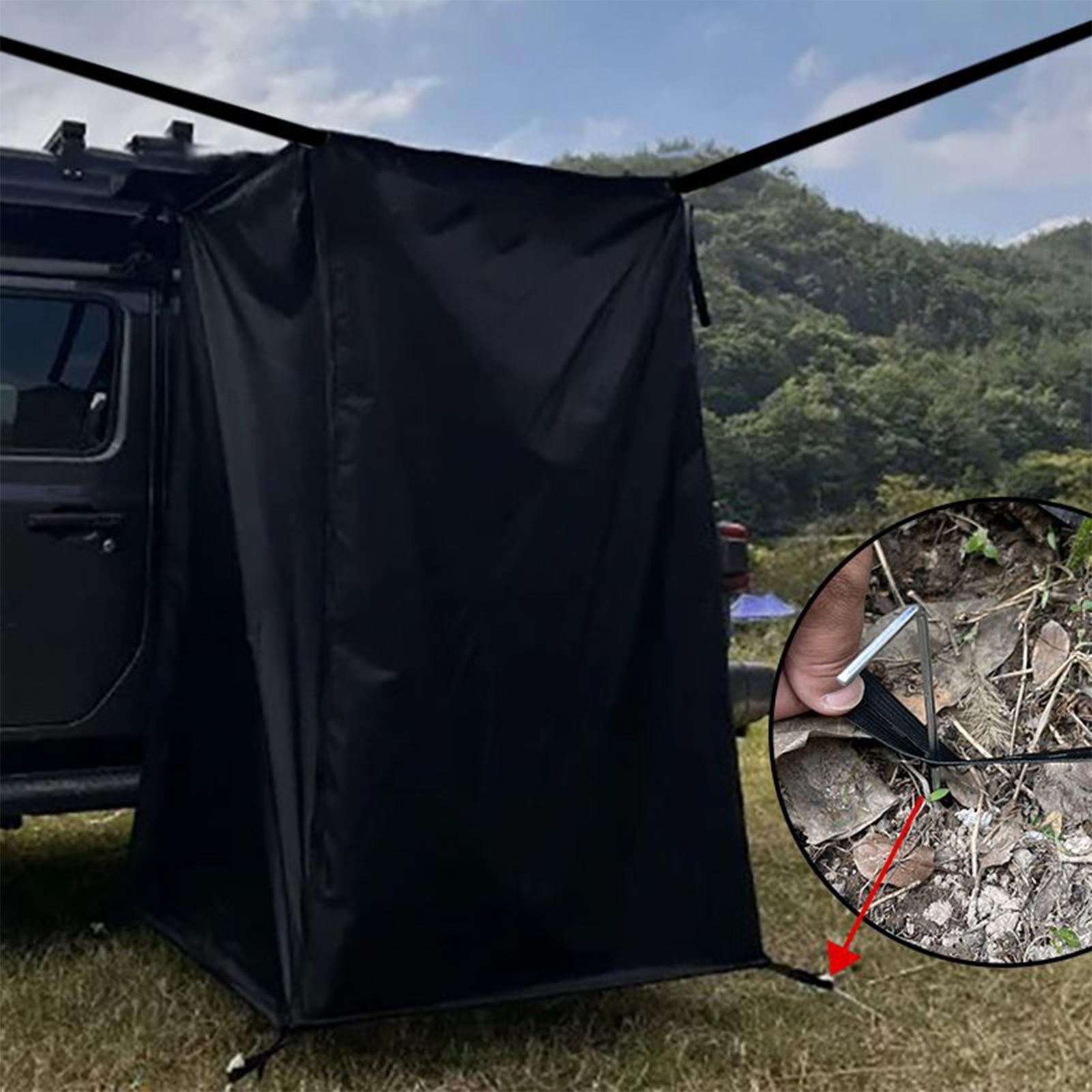 Przenośna kabina do przebieran – Outdoor Camping Car Tent recenzja i cena