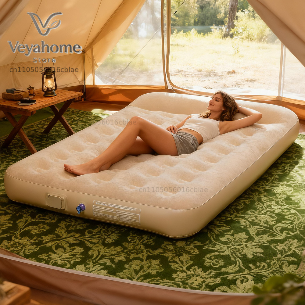 Nowy materac dmuchany z wbudow – Camping Outdoor Or Indoor recenzja i cena