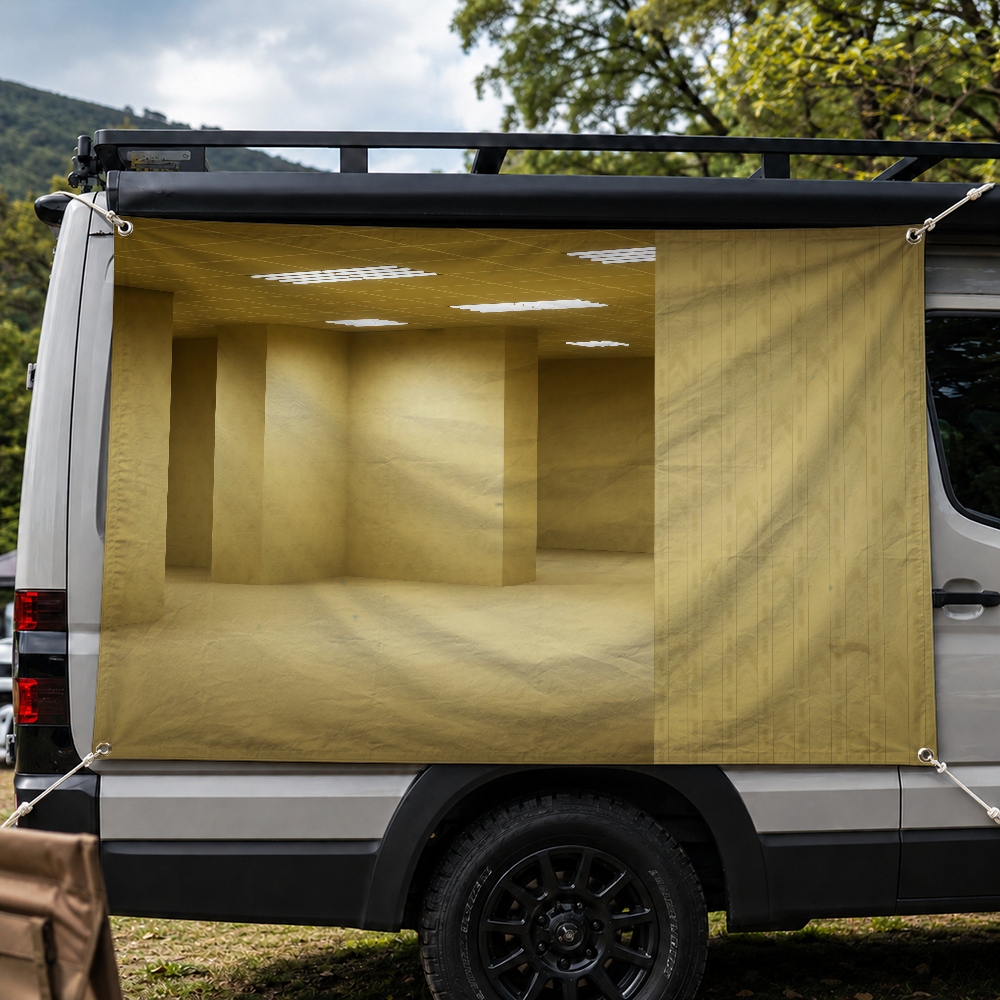 Flaga z filmu B-Backrooms do p – Outdoor Camping Movies recenzja i cena