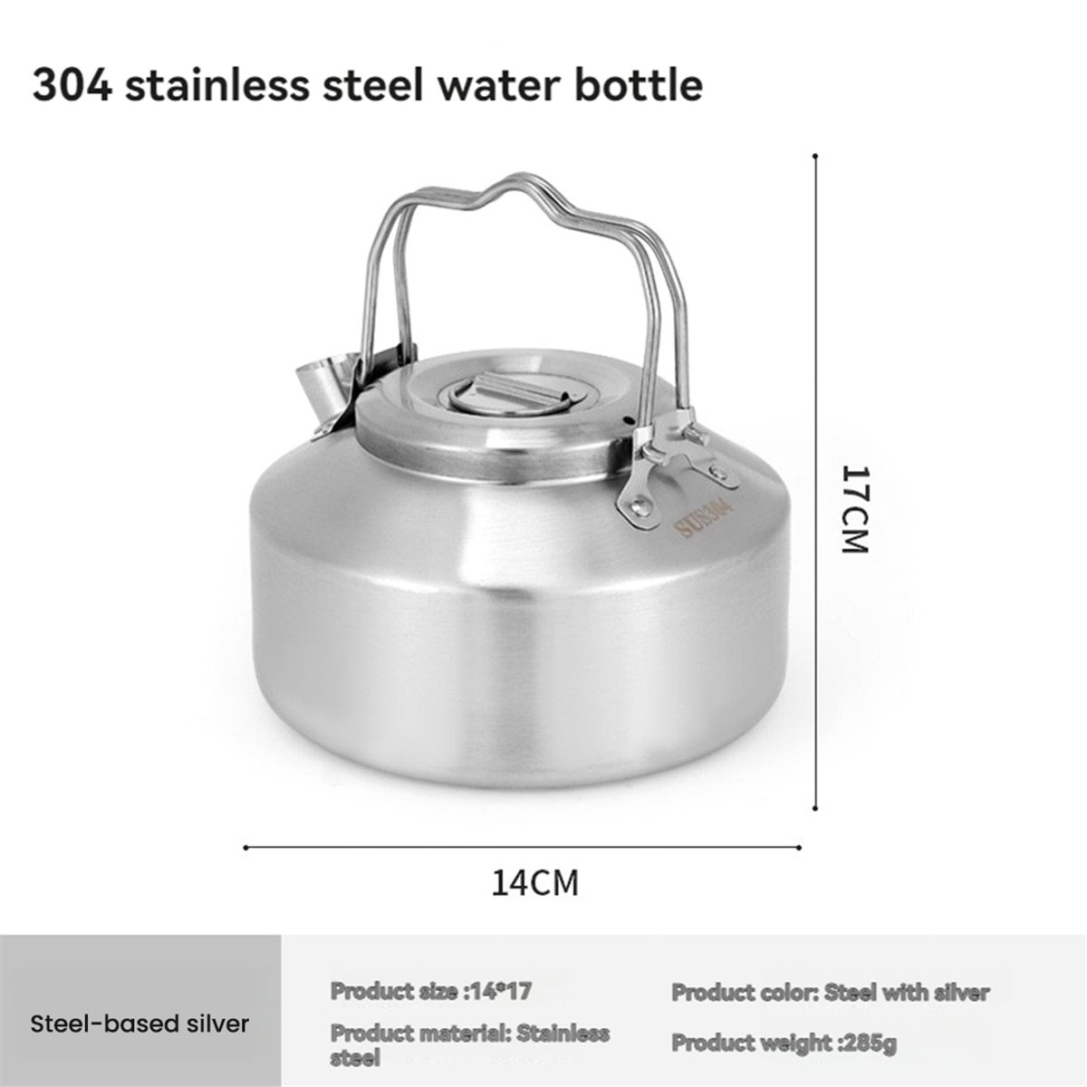 POPULARNY - Czajnik ze stali n – Outdoor Camping Kettle recenzja i cena