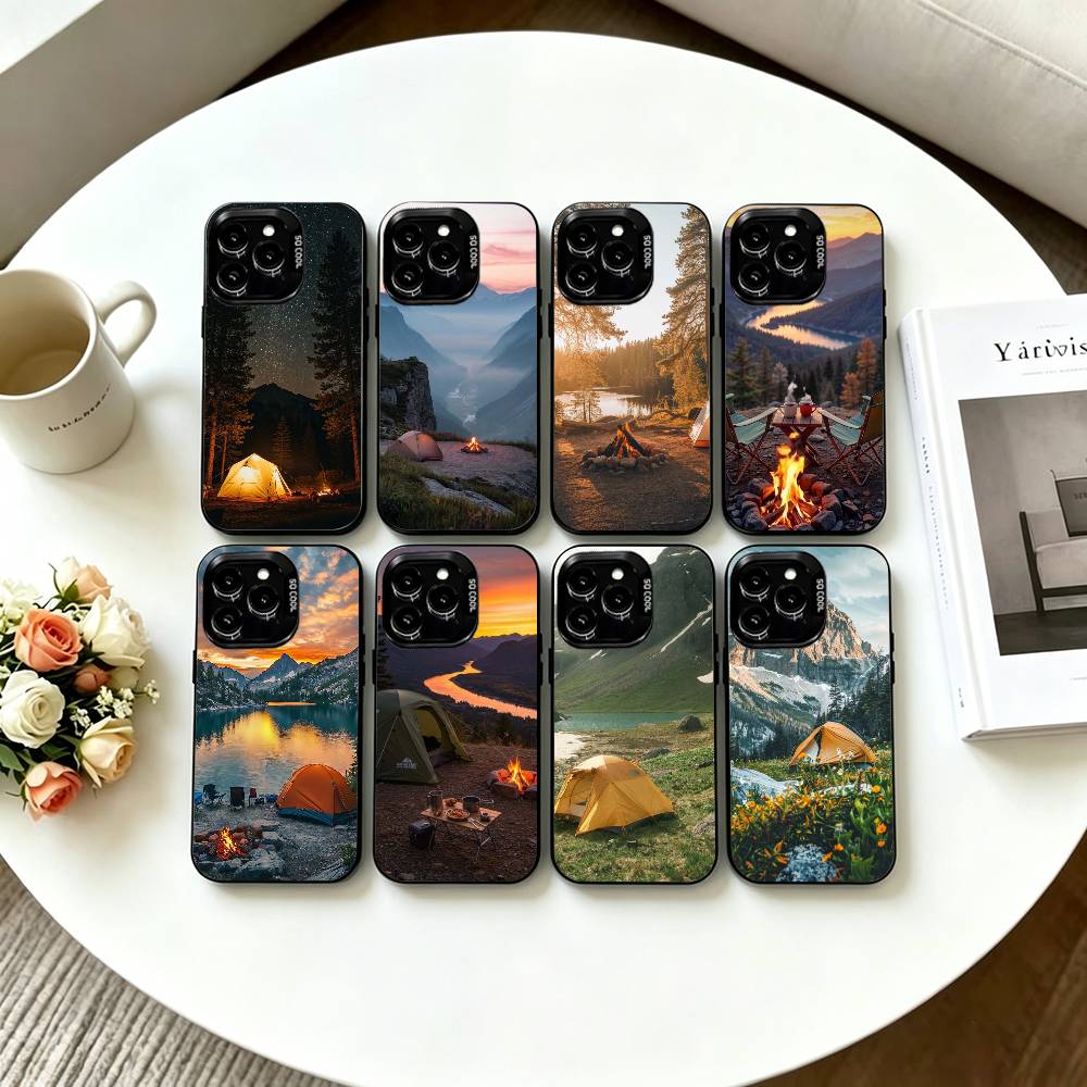 Etui na telefon z motywem górs – Outdoor Camping Anime recenzja i cena