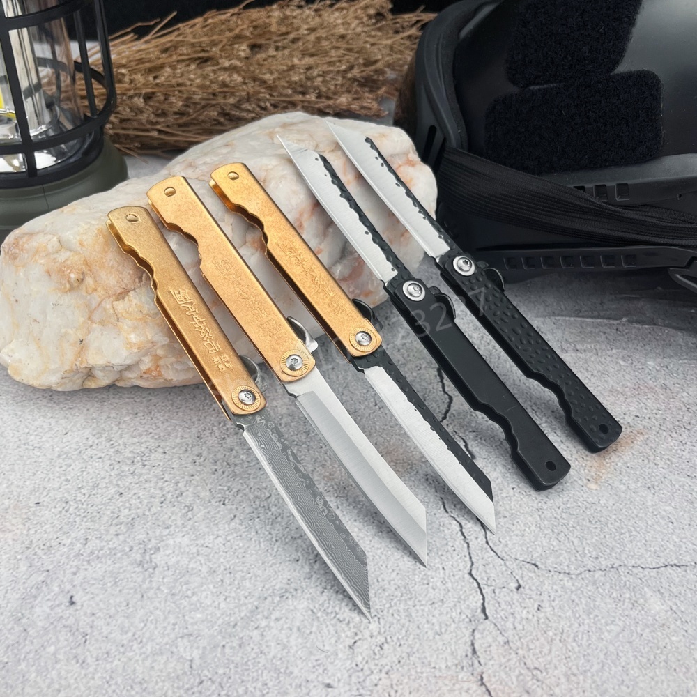 Mały japoński nóż składany Hig – Japanese Outdoor Camping recenzja i cena